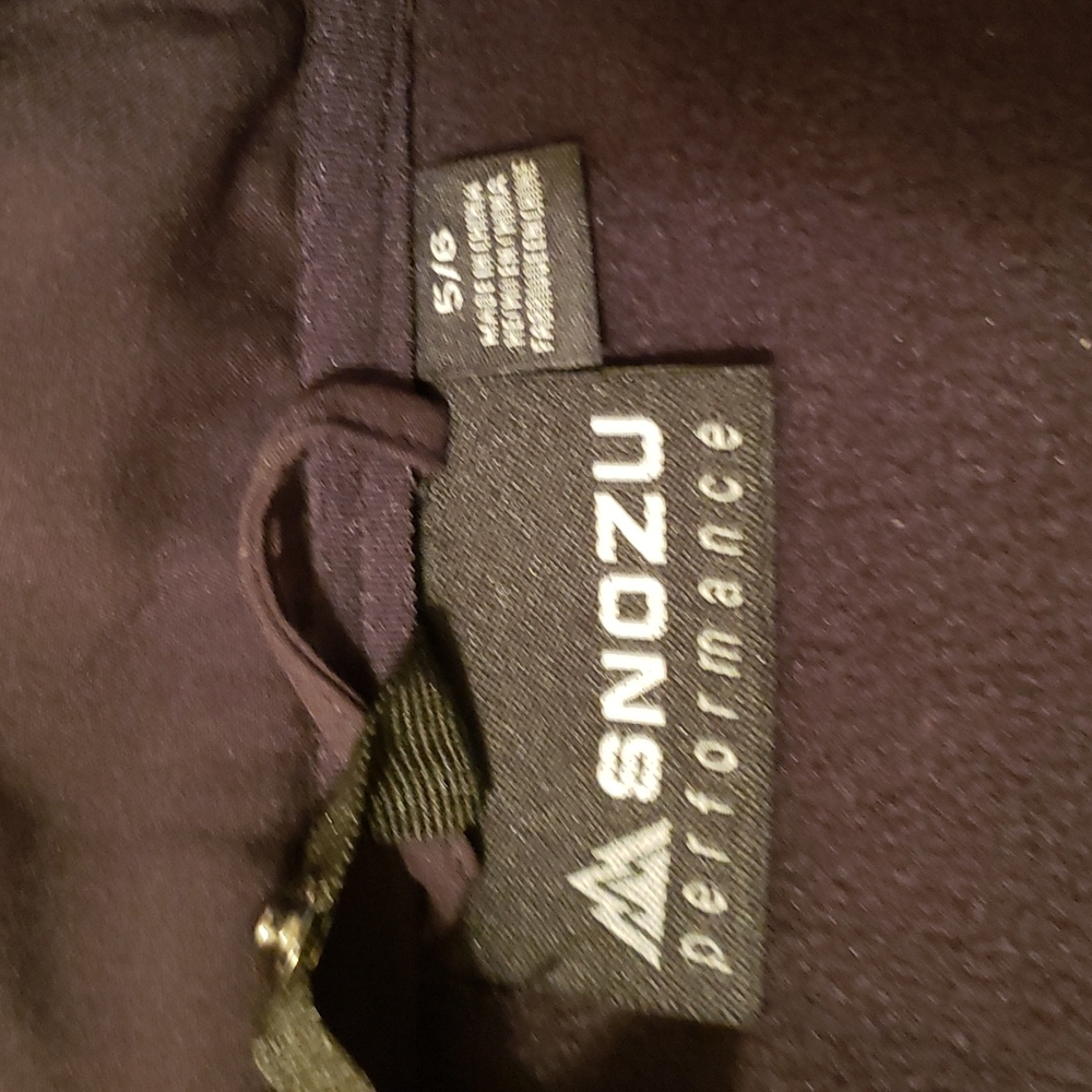 Snozu Youth Performance Black Jacket - Picture 3 of 15